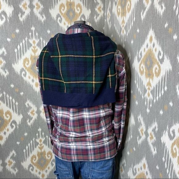 Ralph Lauren Red Tartan Plaid Button Down Shirt - Picture 16 of 16